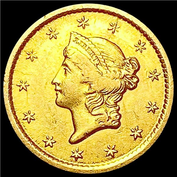 1852-O Rare Gold Dollar CLOSELY UNCIRCULATED