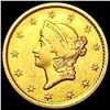 Image 1 : 1852-O Rare Gold Dollar CLOSELY UNCIRCULATED