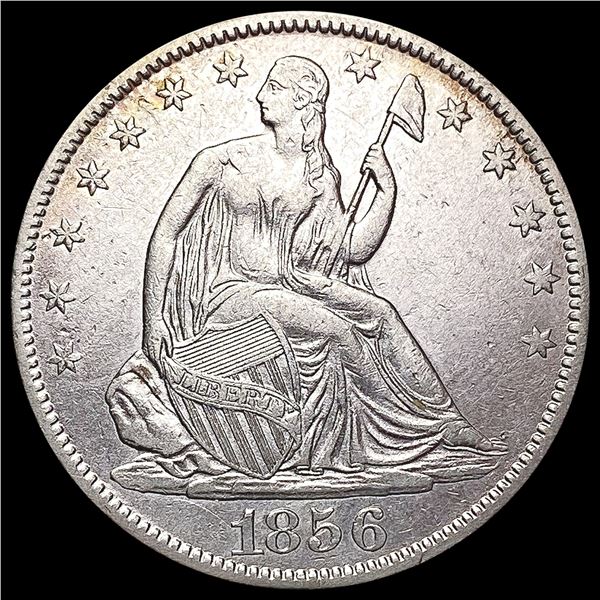 1856-O Seated Liberty Half Dollar CLOSELY UNCIRCULATED