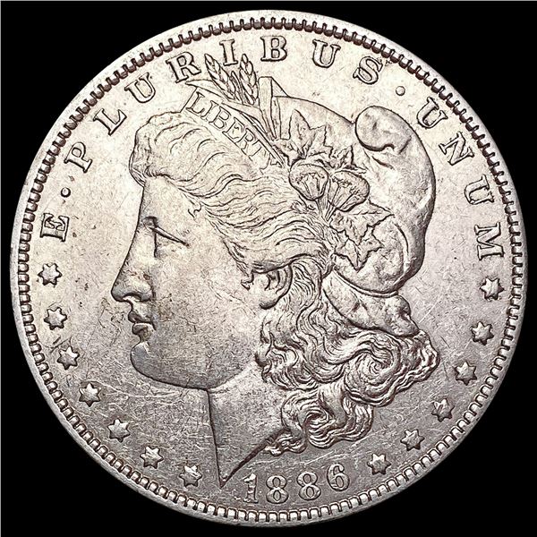 1886-O Morgan Silver Dollar CHOICE AU
