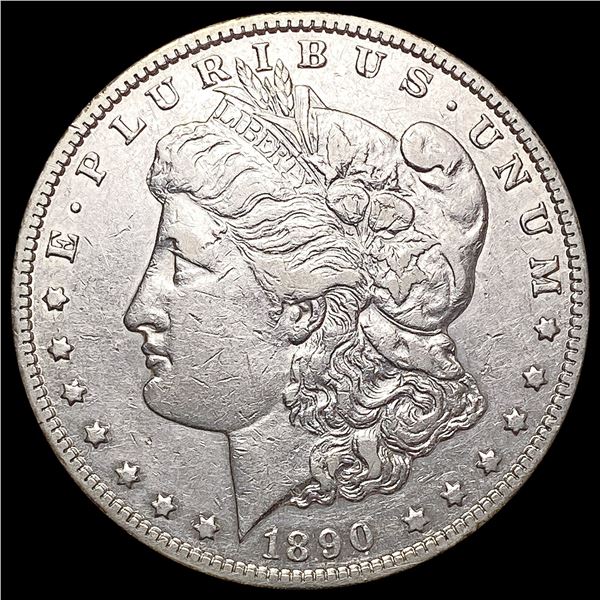 1890-CC Morgan Silver Dollar CLOSELY UNCIRCULATED