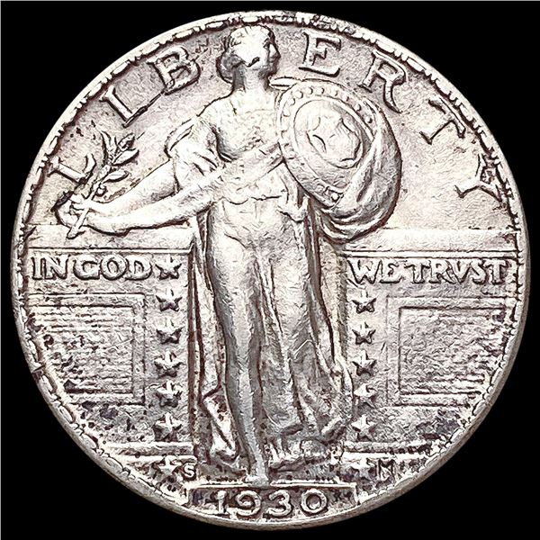 1930-S Standing Liberty Quarter CHOICE AU