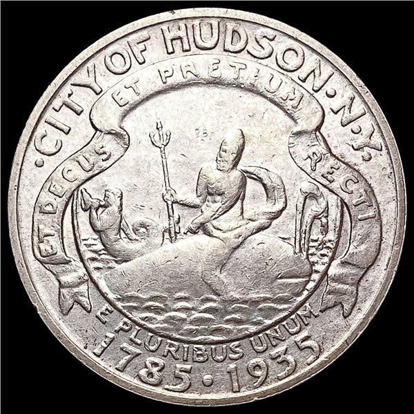 1935 Hudson Half Dollar CHOICE AU