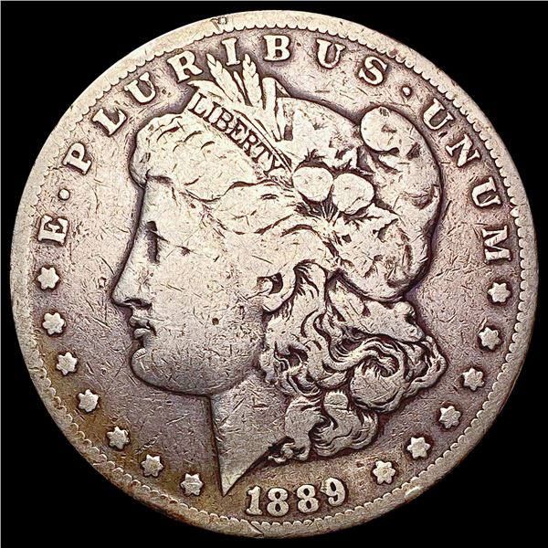 1889-CC Morgan Silver Dollar NICELY CIRCULATED