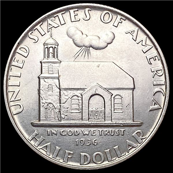 1936 Delaware Half Dollar CHOICE BU