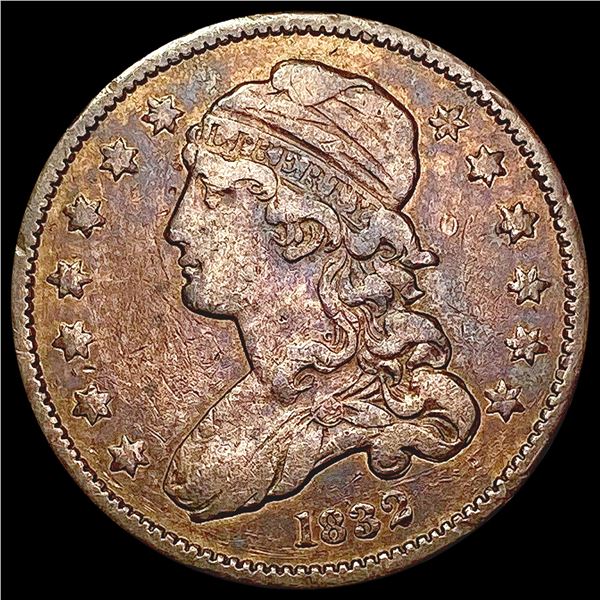 1832 Capped Bust Quarter NICELY CIRCULATED