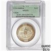 1936 Columbia Half Dollar PCGS MS65