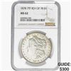 Image 1 : 1878 REV 78 Morgan Silver Dollar NGC MS62