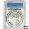 1891 Morgan Silver Dollar PCGS MS63