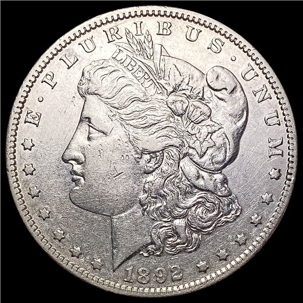 1892-S Morgan Silver Dollar CLOSELY UNCIRCULATED