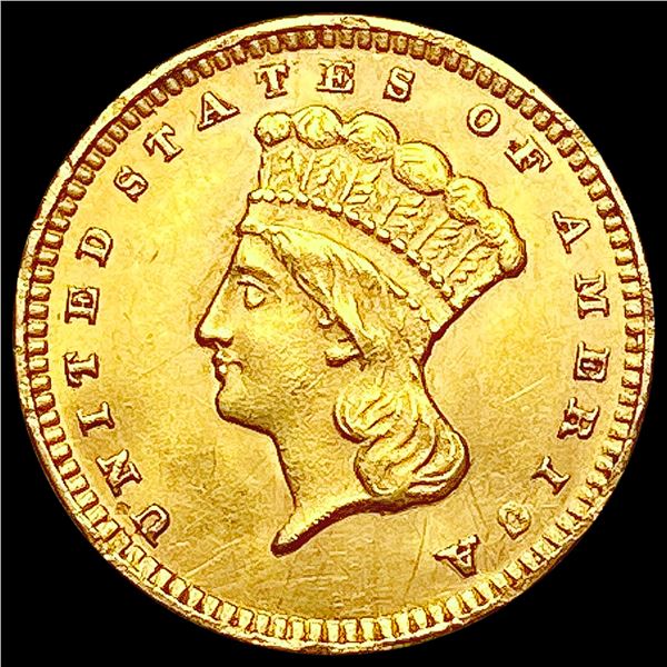 1874 Rare Gold Dollar UNCIRCULATED