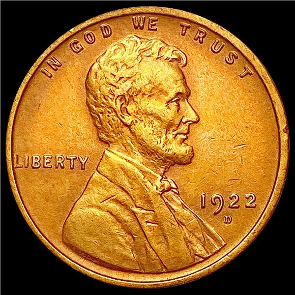 1922-D RED Wheat Cent UNCIRCULATED