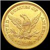 Image 2 : 1861 $2.50 Gold Quarter Eagle UNCIRCULATED