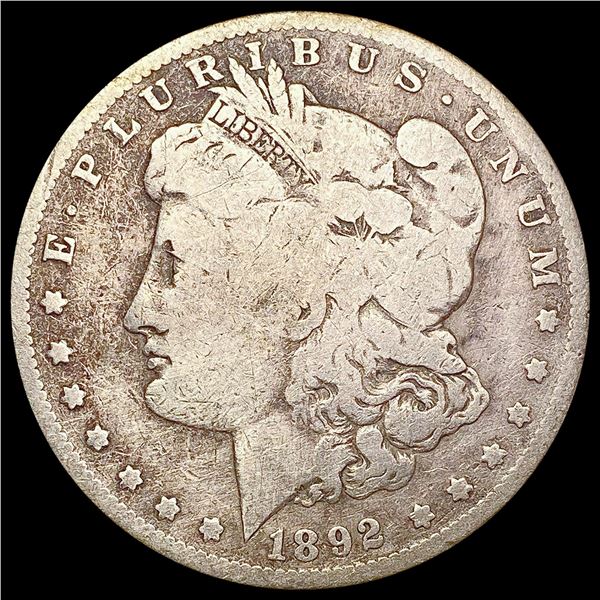 1892-S Morgan Silver Dollar NICELY CIRCULATED