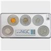 Image 2 : 1957 US Proof Set [5 Coins] NGC PF67