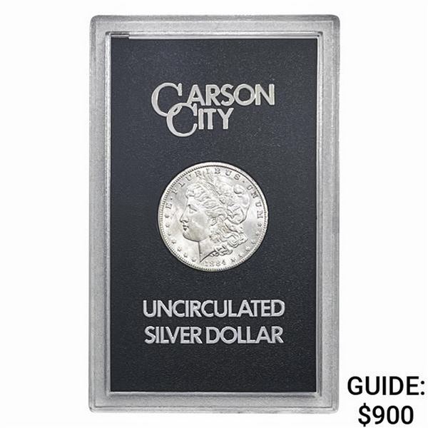 1884-CC Morgan Silver Dollar   GSA