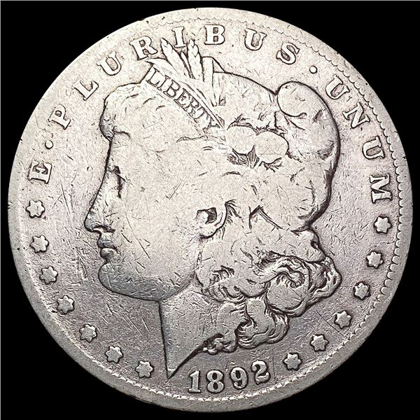 1892-S Morgan Silver Dollar NICELY CIRCULATED
