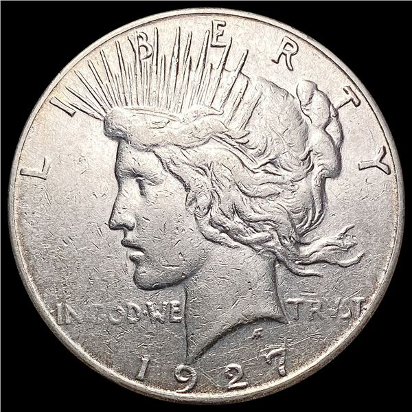 1927-S Morgan Silver Dollar NEARLY UNCIRCULATED