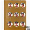 Image 1 : 1986-2000 Colored US Silver Eagle Set [15 Coins]