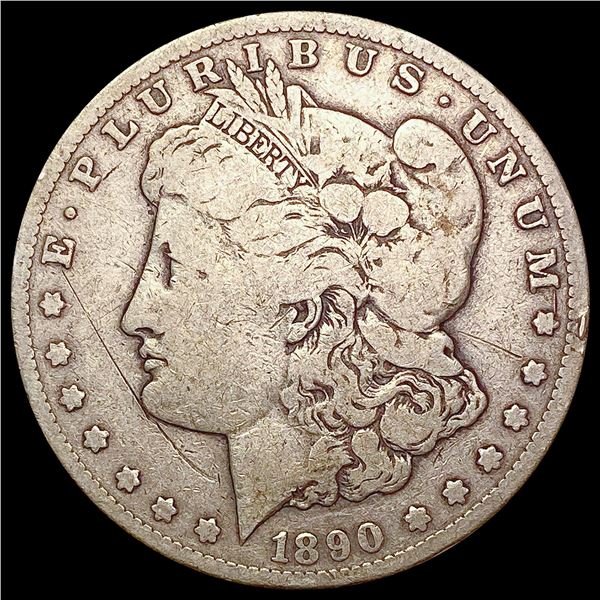 1890-CC Morgan Silver Dollar NICELY CIRCULATED