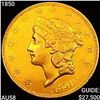 1850 $20 Gold Double Eagle CHOICE AU