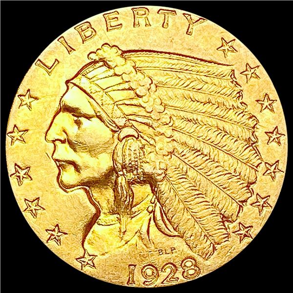 1928 $2.50 Gold Quarter Eagle UNCIRCULATED