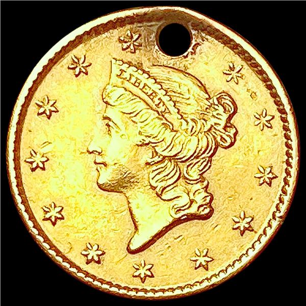 1853 Rare Gold Dollar HIGH GRADE