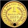 Image 2 : 1853 Rare Gold Dollar HIGH GRADE