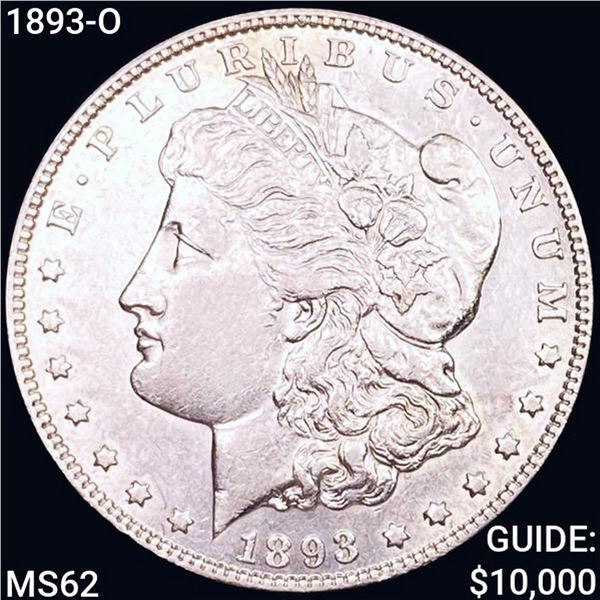 1893-O Morgan Silver Dollar UNCIRCULATED