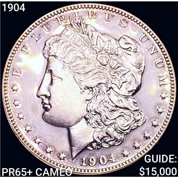 1904 Morgan Silver Dollar GEM PROOF CAM