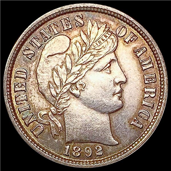 1892 Barber Dime UNCIRCULATED