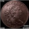 Image 1 : 1798 Draped Bust Cent CLOSELY UNCIRCULATED