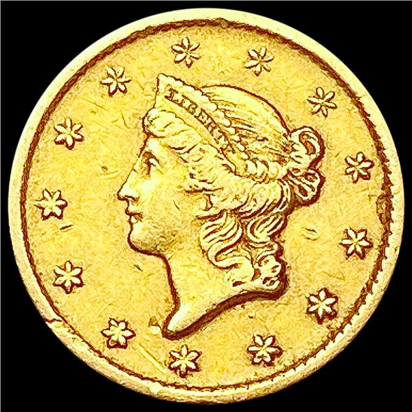1849-O Rare Gold Dollar CLOSELY UNCIRCULATED