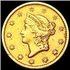 Image 1 : 1849-O Rare Gold Dollar CLOSELY UNCIRCULATED