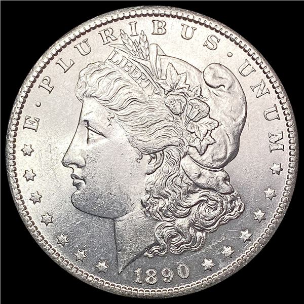 1890-S Morgan Silver Dollar CHOICE BU