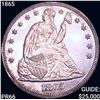 1865 Seated Liberty Dollar SUPERB GEM PROOF