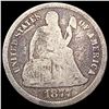 Image 1 : 1877-CC Seated Liberty Dime NICELY CIRCULATED
