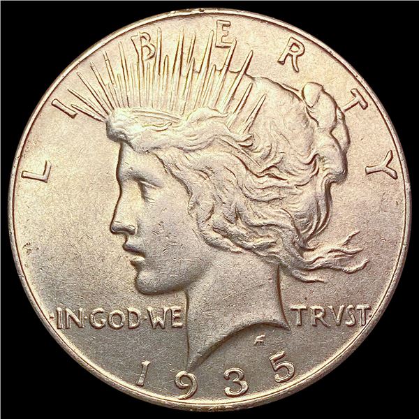 1935 Silver Peace Dollar CHOICE AU
