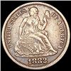 Image 1 : 1882 Seated Liberty Dime LIGHTLY CIRCULATED