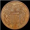 Image 1 : 1869 Two Cent Piece NEARLY UNCIRCULATED