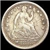 1853 Seated Liberty Half Dime LIGHTLY CIRCULATED
