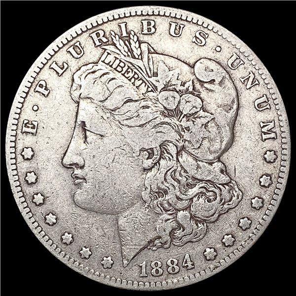 1884-S Morgan Silver Dollar NICELY CIRCULATED