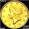 1852-D Rare Gold Dollar CHOICE BU