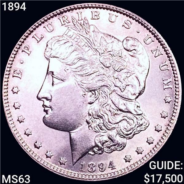 1894 Morgan Silver Dollar CHOICE BU