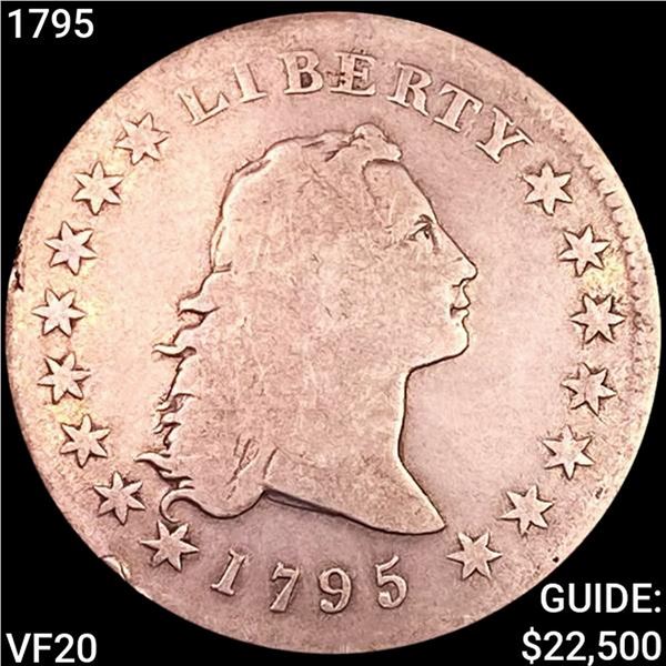 1795 Flowing Hair Dollar LIGHTLY CIRCULATED