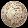 Image 1 : 1891-CC Morgan Silver Dollar NICELY CIRCULATED