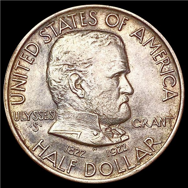 1922 Grant Half Dollar CHOICE AU