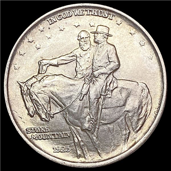 1925 Stone Mountain Half Dollar CHOICE BU