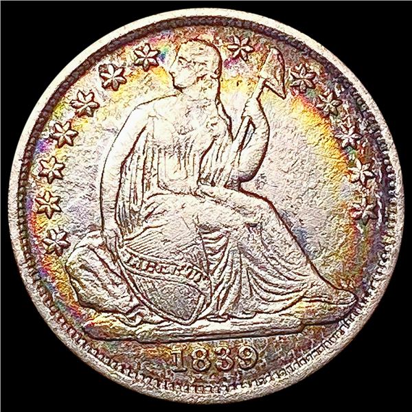 1839 Seated Liberty Dime CLOSELY UNCIRCULATED