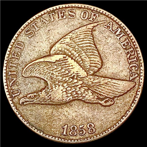 1858 Flying Eagle Cent LIGHTLY CIRCULATED